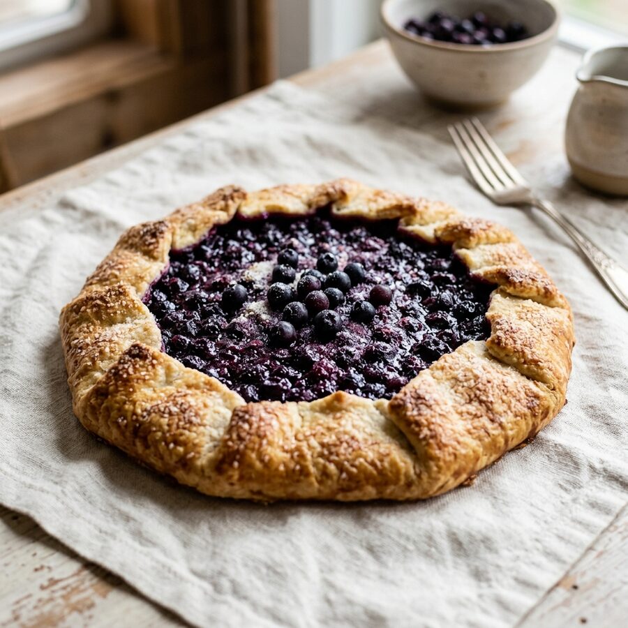 Saskatoon Berry Galette